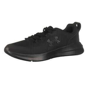Under Armour Essential Sneakers 6.5 Black GUC Athleisure Lightweight Running Gym